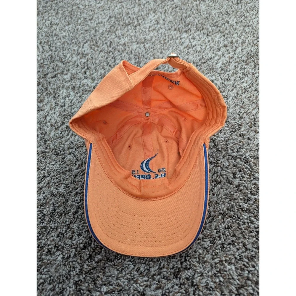 2015 US OPEN CHAMBERS BAY HAT‎ USGA Member Cap Orange Golf Adjustable Strapback